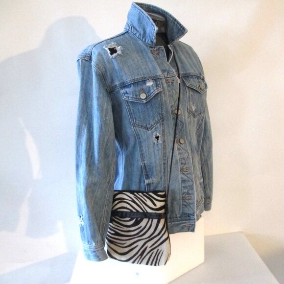 CACHÉ LEATHER & HAIRCALF CROSSBODY BAG❤️ - Picture 4 of 10